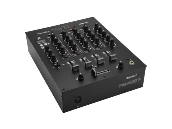 Omnitronic PM-422P, 4-kanálový mixážní pult s MP3/BT přehrávačem