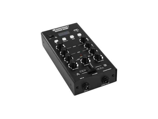 OMNITRONIC GNOME-202P, 2-kanálový, USB, MP3, Bluetooth, černý - Obrázek 2