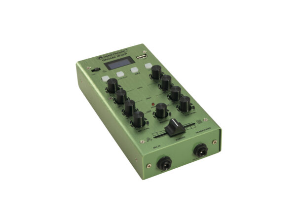 OMNITRONIC GNOME-202P, 2-kanálový, USB, MP3, Bluetooth, zelený - Image 2