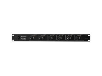 Omnitronic ZD-160B, zónový distributor, černý