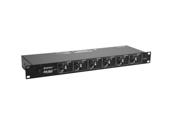 Omnitronic ZD-160B, zónový distributor, černý - Image 2