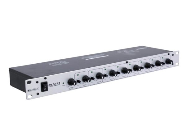 Omnitronic MLM-81, mixážní pult pro 8x mikrofon - Image 2