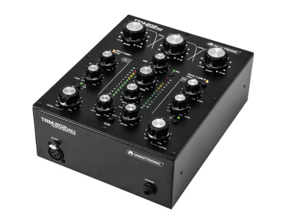 Omnitronic TRM-202MK3, 2-kanálový mixážní pult - Image 2