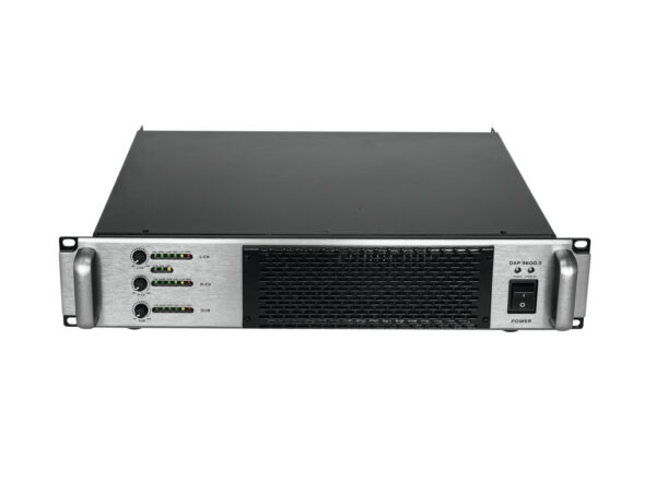 Omnitronic A-3603 Class-D , 2.1 zesilovač, 1x 2000 W, 2x 800 W