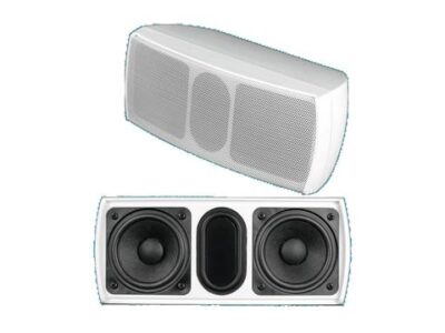 Omnitronic OD-22T nástěnný 2,5" reproduktor 15W, 100V, bílý