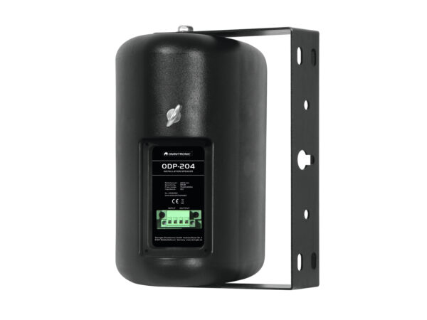 Omnitronic ODP-204 nástěnný 4" reproduktor 40W, 16 Ohm, IP54, černý, cena / pár - Image 2