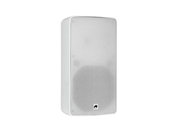 Omnitronic ODP-208 nástěnný 8" reproduktor 150W, 16 Ohm, IP54, bílý