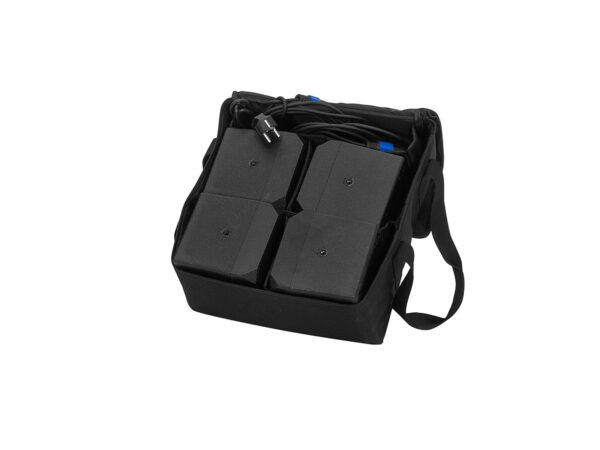 Omnitronic BOB-4, přepravní obal pro 4 satelitní reproboxy BOB-4