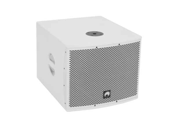 Omnitronic MOLLY-12A aktivní subwoofer, 700 W RMS, bílý