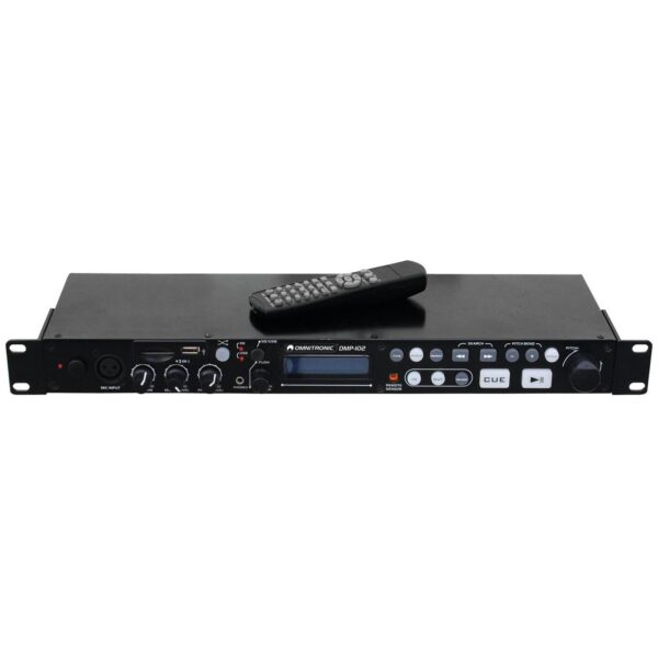 Omnitronic DMP-102 USB/SD přehrávač - Obrázek 2