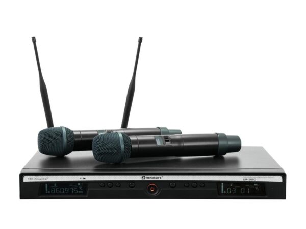 Relacart UR-260D, 2-kanálový bezdrátový mikrofonní set 823-832 MHz / 863-865 MHz - Image 2