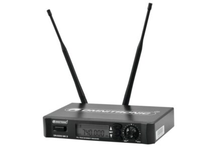 Omnitronic DR-1000 MK2, bezdrátový přijímač UHF
