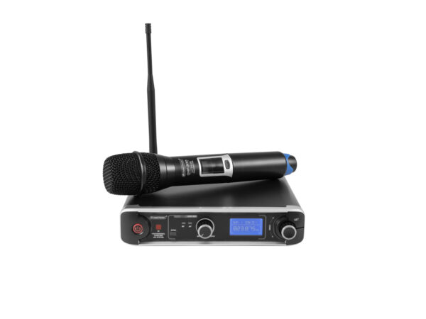 Omnitronic UHF-301, 1-kanálový bezdrátový mikrofonní set 823-832 MHz / 863-865 MHz