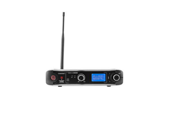 Omnitronic UHF-301, 1-kanálový bezdrátový mikrofonní set 823-832 MHz / 863-865 MHz - Image 2