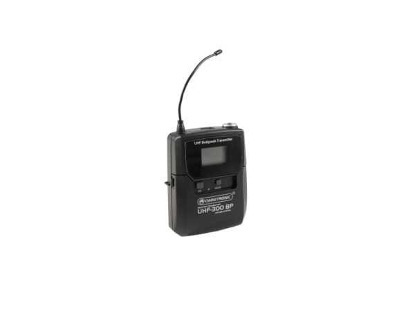 Omnitronic UHF-300 kapesní vysílač 823-832/863-865 MHz
