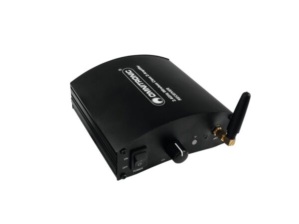 Omnitronic WS-1RA, bezdrátový aktivní přijímač audio signálu, 2,4 GHz - Image 2