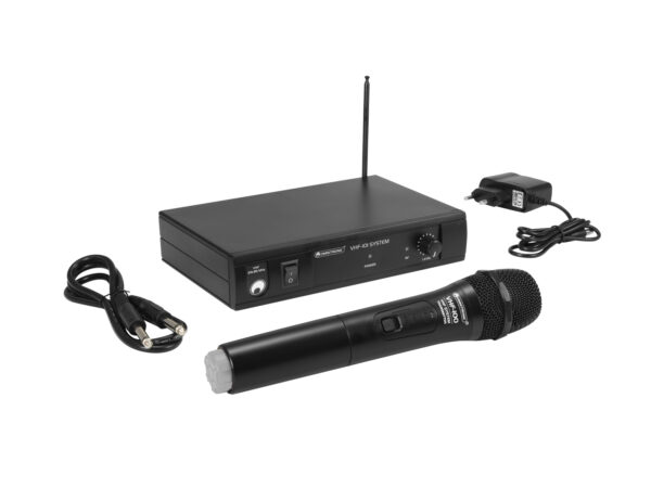 Omnitronic VHF-101, 1-kanálový bezdrátový mikrofonní set 205.75 MHz