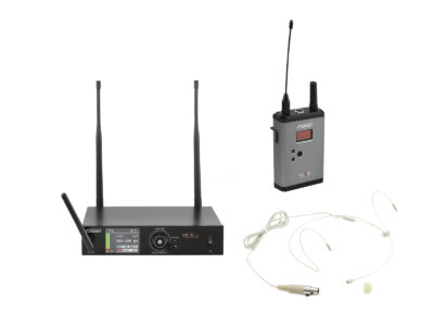 PSSO Set WISE ONE+BP+ náhlavní mikr., 1-kanálový bezdrátový mikrofonní set 638-668 MHz