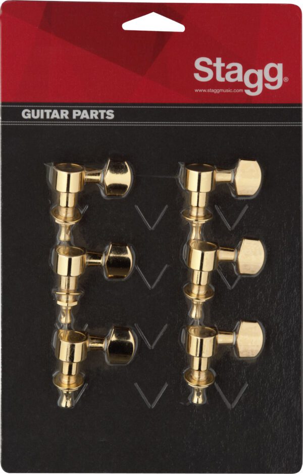 Stagg KG673GD, ladící mechanika pro kytaru, zlatá.