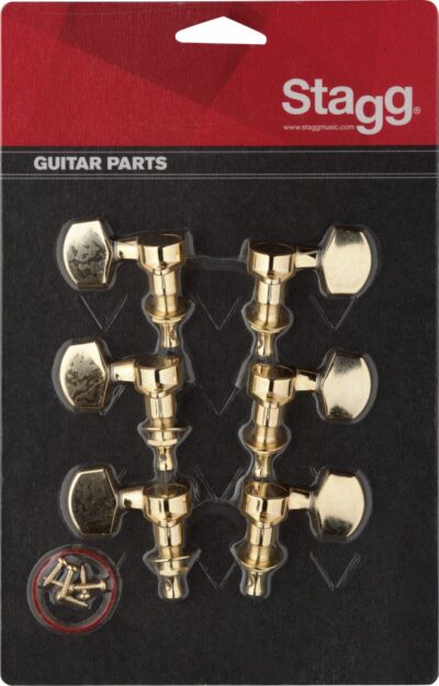Stagg KG371GD, ladící mechanika pro kytaru, zlatá