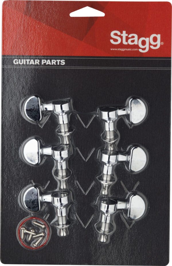 Stagg KG395CR, ladící mechanika pro kytaru