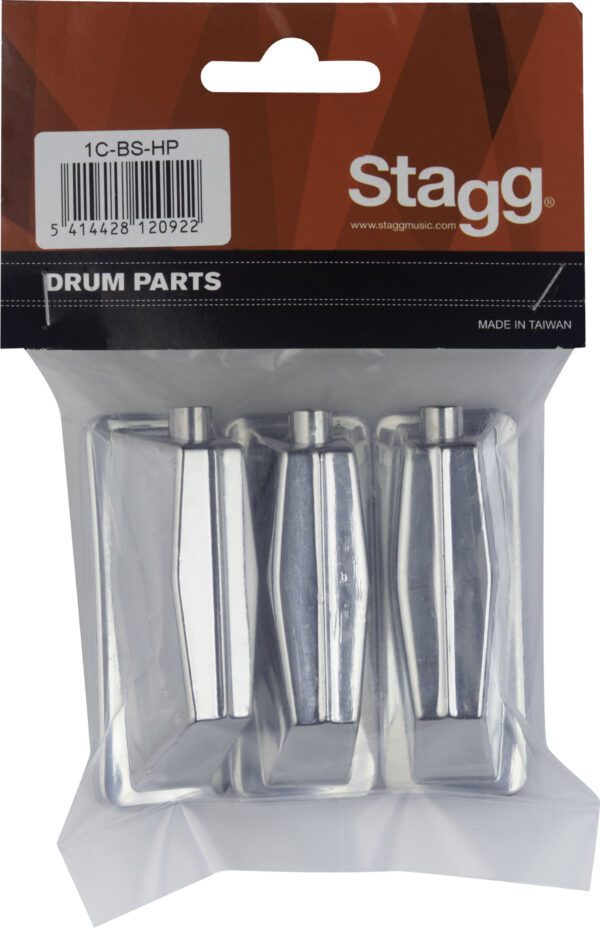 Stagg 1C-BS-HP, mušle pro basový buben, 3ks - Image 2