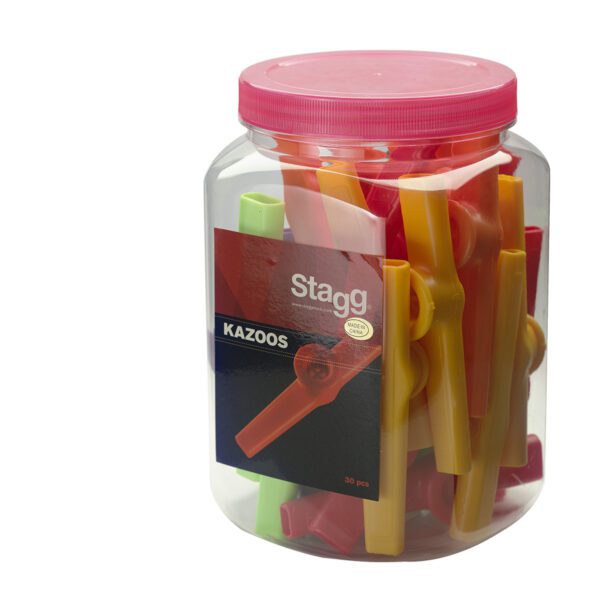 Stagg KAZOO-30, barevné kazoo, 30 ks - Obrázek 2