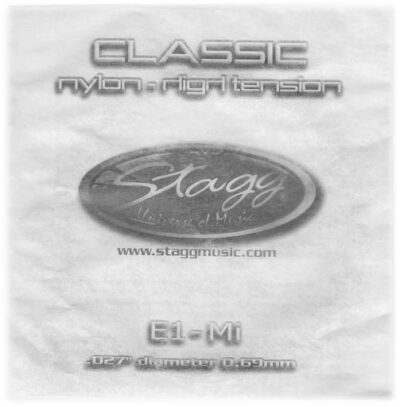 Stagg CLH-B2N, struna "H", nylon, vysoké pnutí