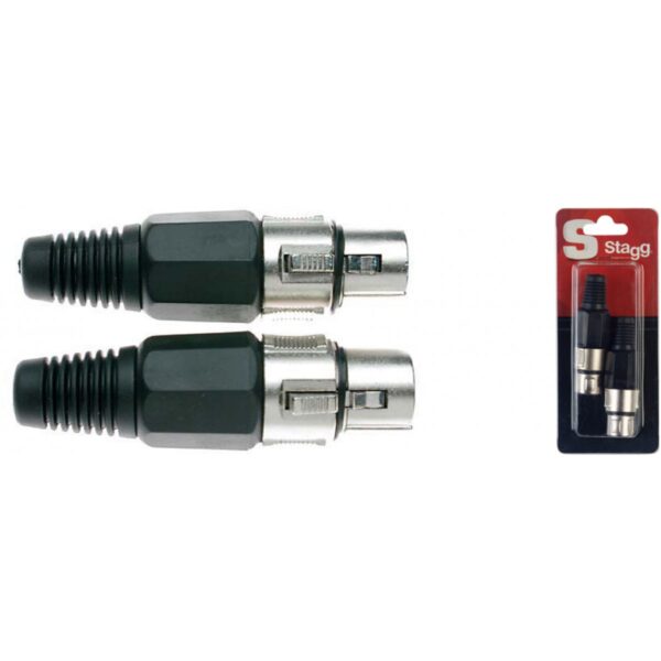 Stagg B925H, XLR samice, 2ks v balení - Image 2