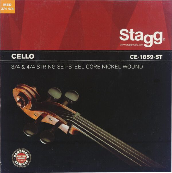 Stagg CE-1859-ST, sada strun pro violoncello