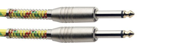 Stagg SGC6VT YL, nástrojový kabel Jack/Jack, 6 m, žlutý