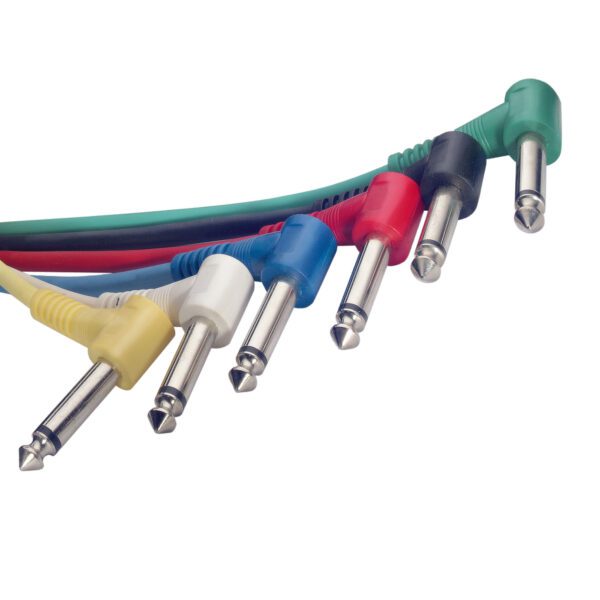 Stagg SPC030L E, kabely propojovací 6x JACK/JACK, 0,3m - Image 2