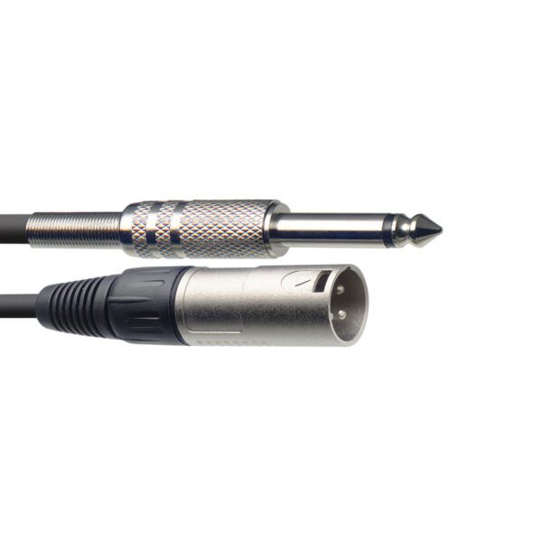 Stagg SAC10PXM DL, kabel XLR/JACK, 10m - Obrázek 2