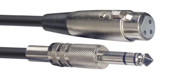 Stagg SAC6PSXF DL, kabel JACK/XLR, 6m