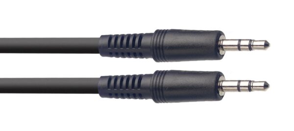 Stagg SAC3MPS, kabel stereo mini JACK/stereo mini JACK, 3m