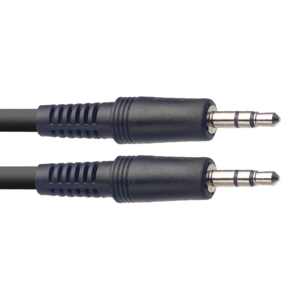 Stagg SAC3MPS, kabel stereo mini JACK/stereo mini JACK, 3m - Image 2