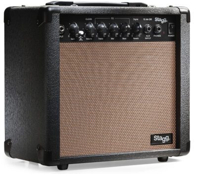 Stagg 15 AA DR, kombo pro elektroakustickou kytaru, 15W