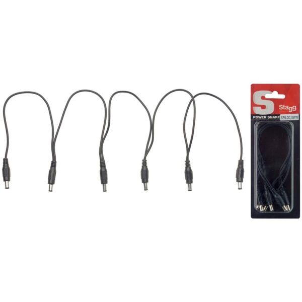 Stagg SPS-DC-5M1M, kabel propojovací pedálový 5x DC - Image 2
