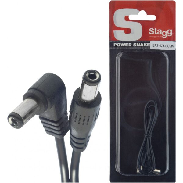 Stagg SPS-075-DCMM, napájecí kabel DC/DC, 75 cm - Image 2