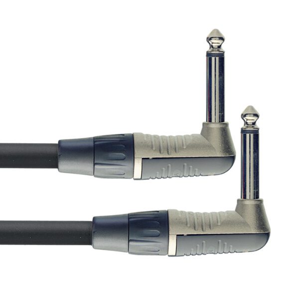 Stagg NPC060LR, linkový kabel Jack 6,3 mono, lomené konektory, 60cm - Image 2