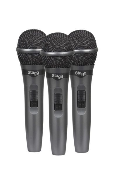 Stagg SDMP15-3, sada 3 dynamických mikrofonů