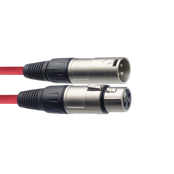 Stagg SMC6 CRD, mikrofonní kabel XLR/XLR, 6m, červený - Image 2