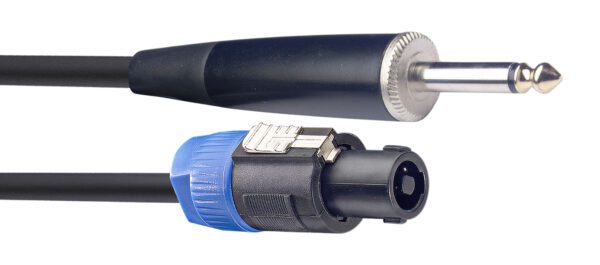 Stagg SSP6SP15, reproduktorový kabel Speakon/Jack, 6m