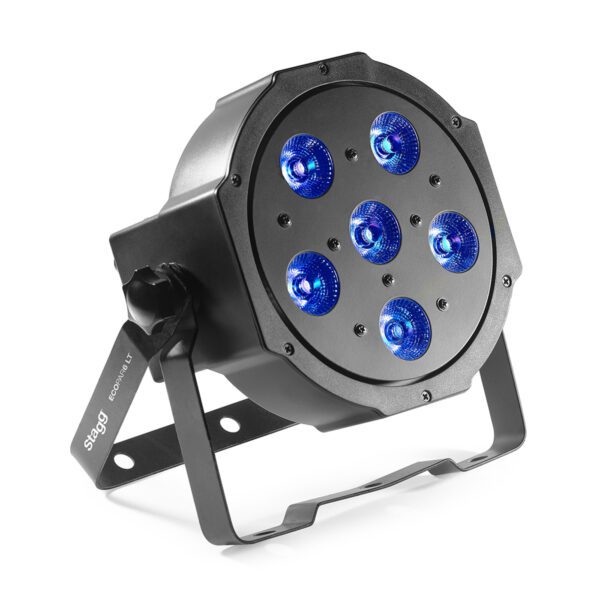 Stagg SLT-ECOPAR6-0, slim reflektor 6x 10W RGBWA LED - Image 2