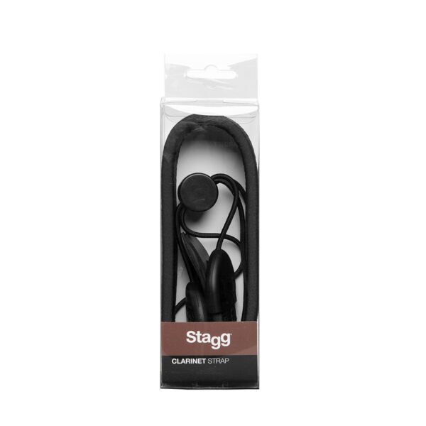 Stagg CL STRAP1 BK, popruh pro klarinet, černý - Image 2