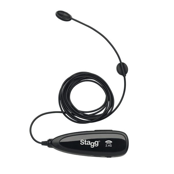 Stagg SUW 12BC, bezdrátový nástrojový mikrofonní set, 2,4 GHz UHF - Image 2