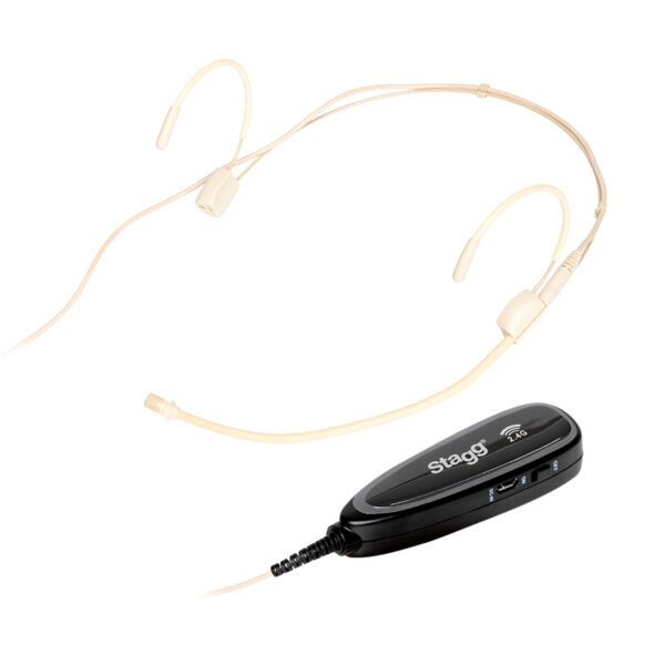 Stagg SUW 12H-BE, bezdrátový náhlavní mikrofonní set 2,4 GHz UHF - Image 8