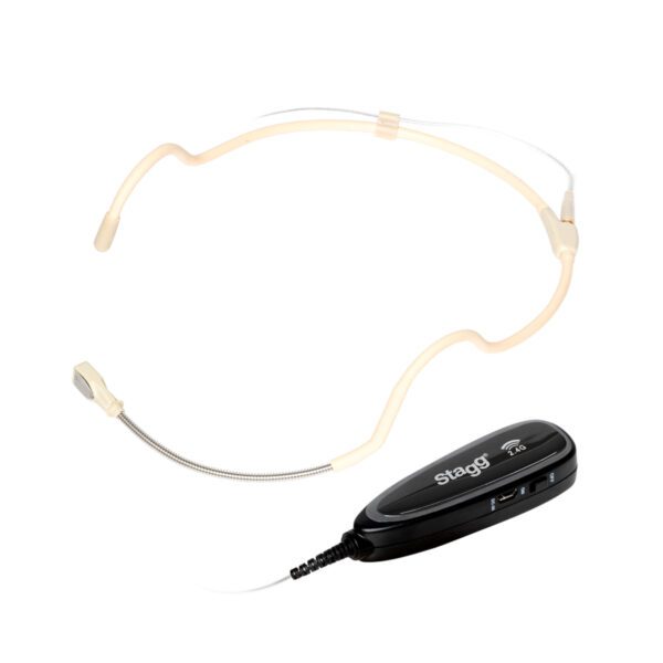 Stagg SUW 12H-IP, bezdrátový náhlavní vodotěsný mikrofonní set 2,4 GHz UHF - Image 2