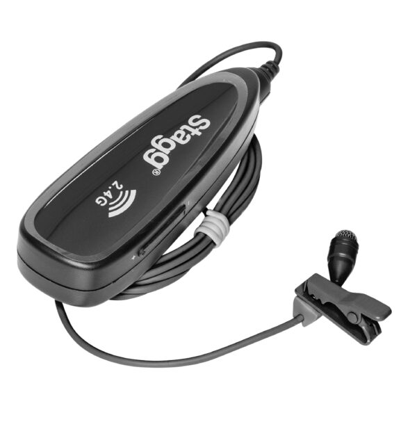 Stagg SUW 12L, 1-kanálový bezdrátový mikrofonní set 2,4 GHz