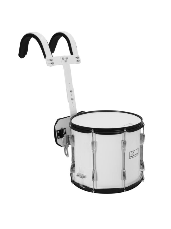 Dimavery MS-300, pochodový snare 14" x 12", bílý